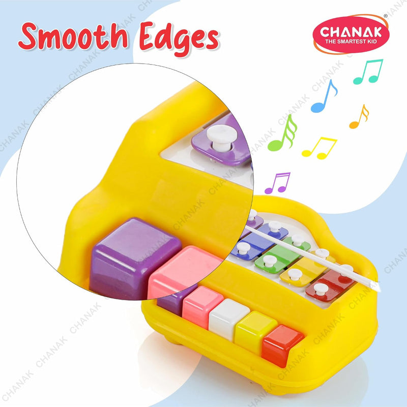 Chanak Musical Xylophone Plastic Piano Toy for Kids