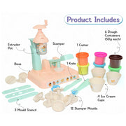 Chanak Play Dough Ice Cream Maker Set