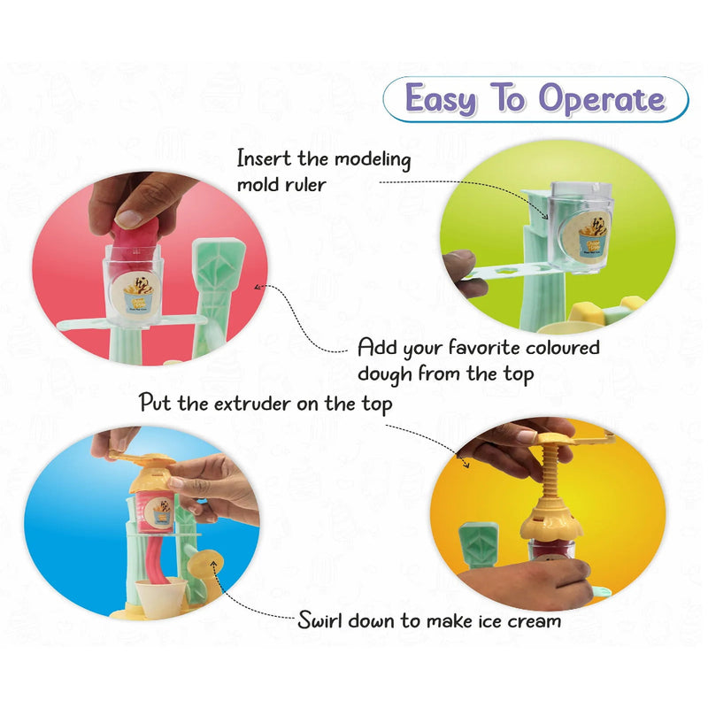 Chanak Play Dough Ice Cream Maker Set