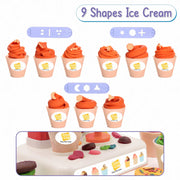 Chanak Play Dough Ice Cream Maker Set White