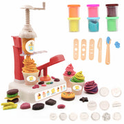 Chanak Play Dough Ice Cream Maker Set White