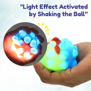 Chanak Pop it Ball with LED Light Bubble Fidget Ball