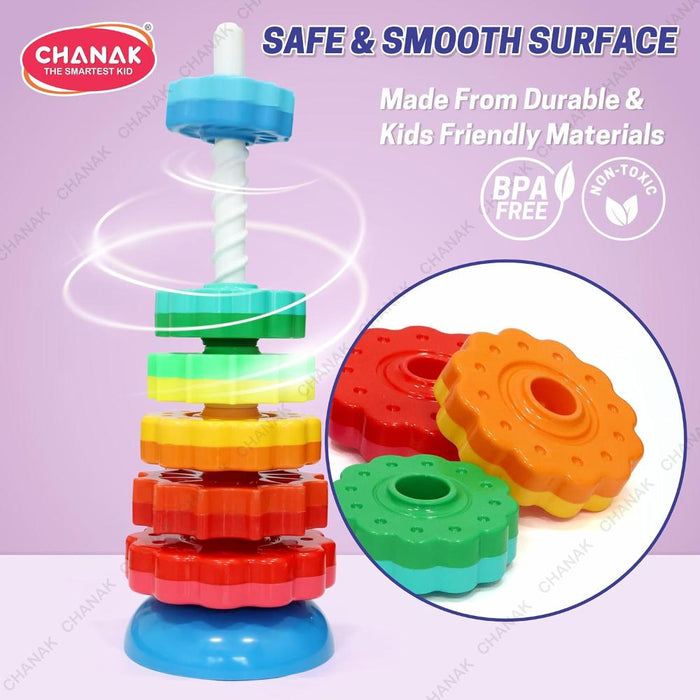 Chanak Spinning Tower-Infant Toys-Chanak-Toycra