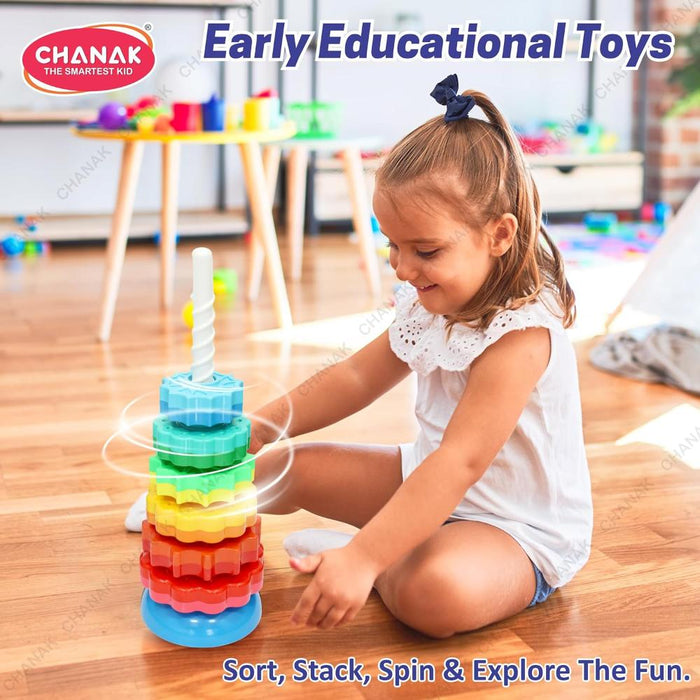 Chanak Spinning Tower-Infant Toys-Chanak-Toycra