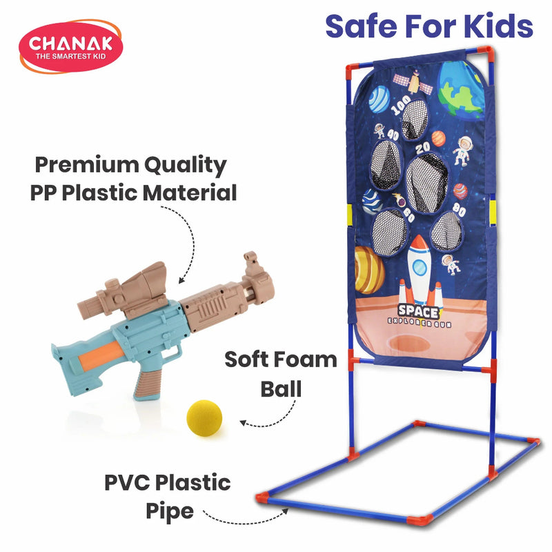 Chanak The Smartest Kid Space Explorer Pneumatic Gun For Kids
