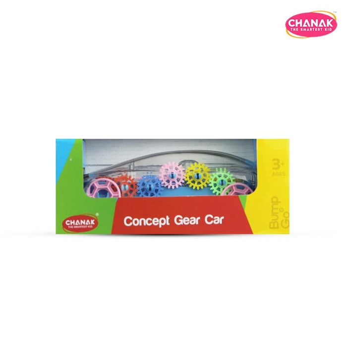 Chanak Transparent Gear Car -Multicolor-Vehicles-Chanak-Toycra