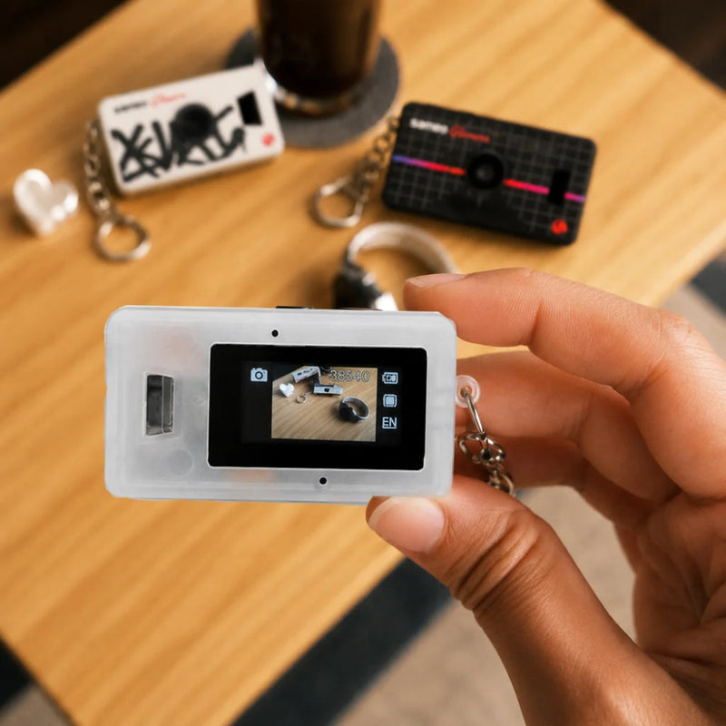 Sameo Glamera Blind Box Keychain Mini Digital Camera, 1pc