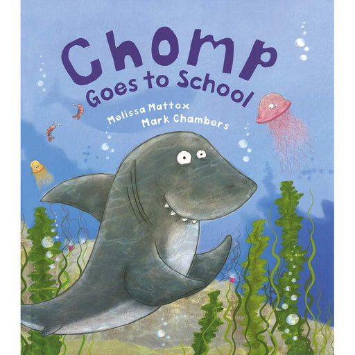Chomp Goes To School-Board Book-SBC-Toycra