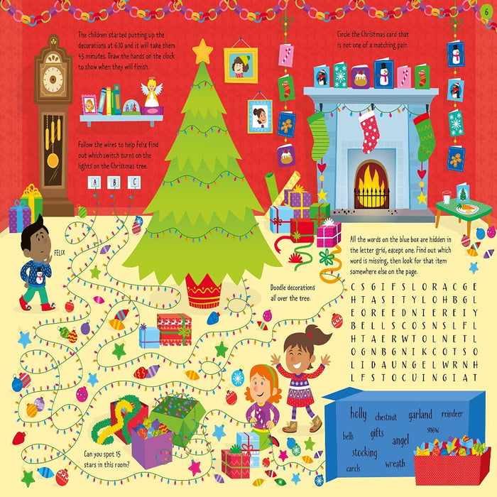 Christmas Activities-Activity Books-Hc-Toycra