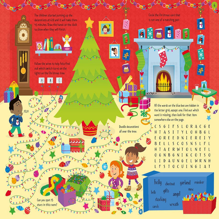 Christmas Activities-Activity Books-Usb-Toycra