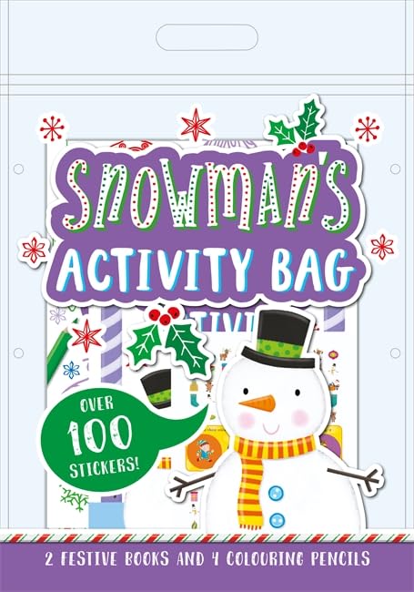 Christmas Activity Bags-Activity Books-Pp-Toycra