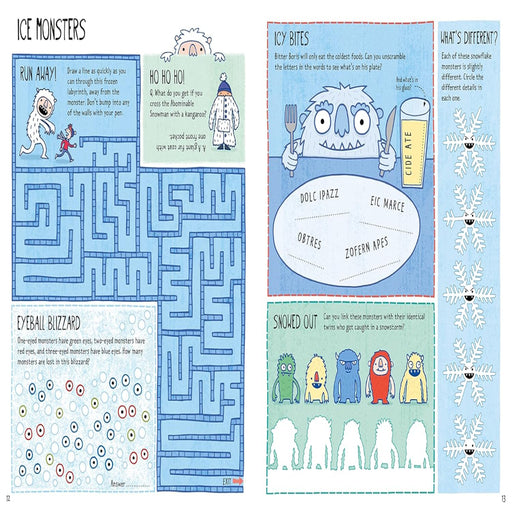 Christmas Activity Book-Activity Books-Usb-Toycra