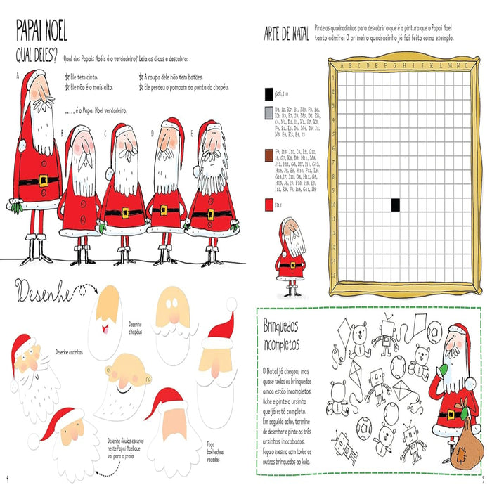 Christmas Activity Book-Activity Books-Usb-Toycra