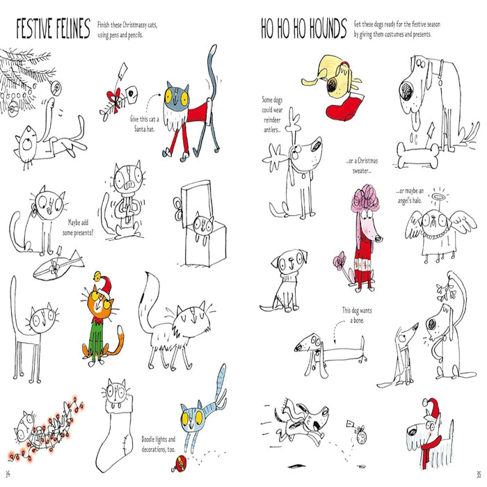 Christmas Activity Book-Activity Books-Usb-Toycra