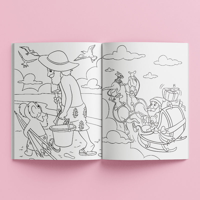 Christmas Down Under Colouring Book