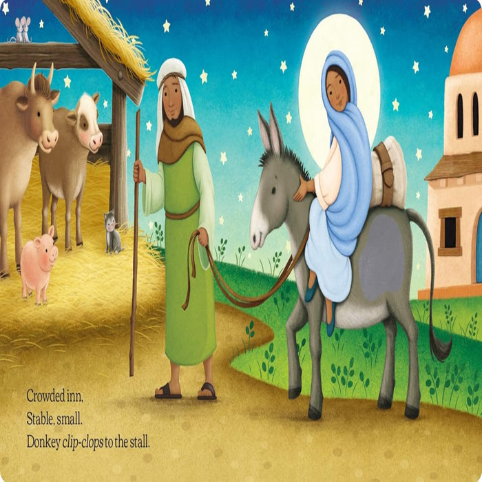 Christmas In The Stable-Board Book-Sch-Toycra