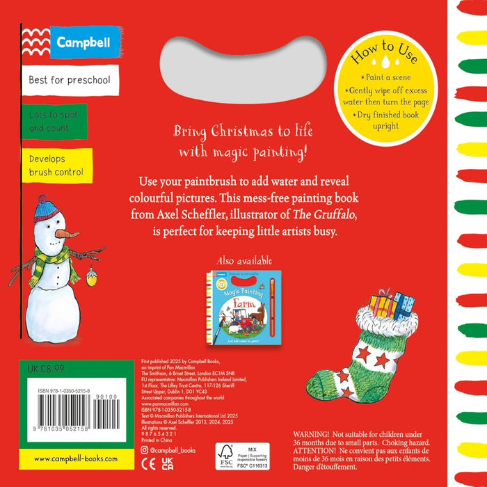Christmas Magic Painting-Board Book-Pan-Toycra
