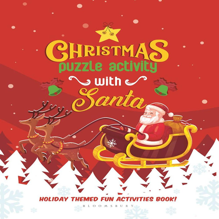 Christmas Puzzle Activity With Santa-Activity Books-Bl-Toycra