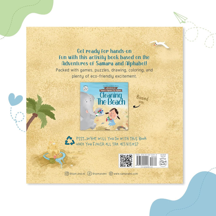Cleaning The Beach Activity Book-Activity Books-Sam And Mi-Toycra