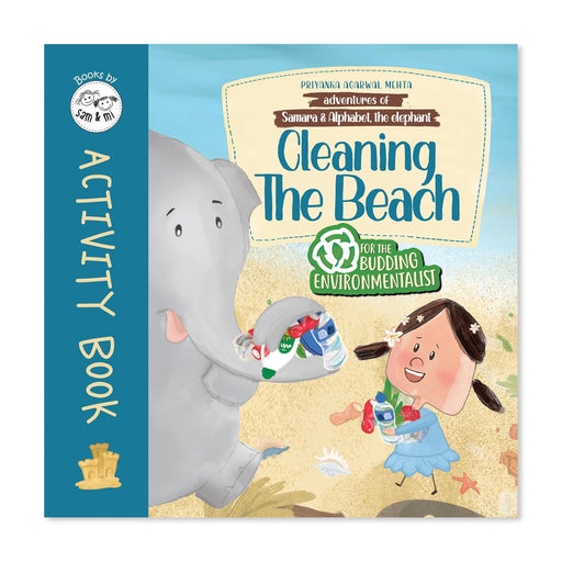 Cleaning The Beach Activity Book-Activity Books-Sam And Mi-Toycra