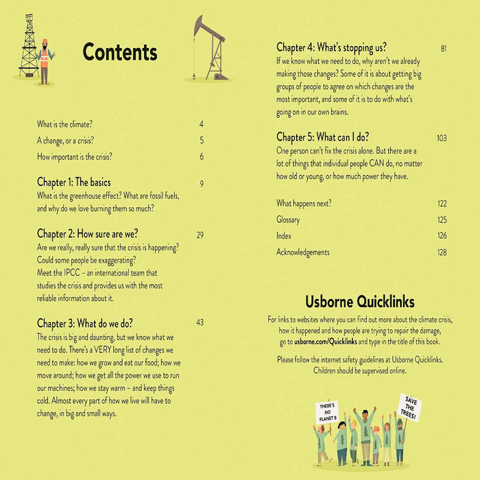 Climate Crisis For Beginners-Encyclopedia-usb-Toycra