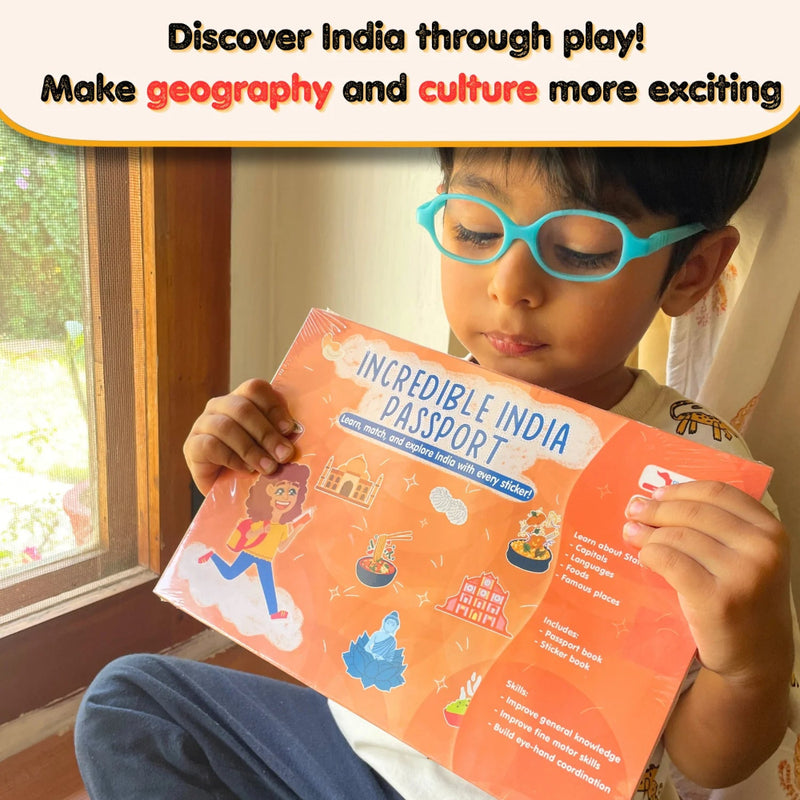 CocoMoco Kids Incredible India Passport