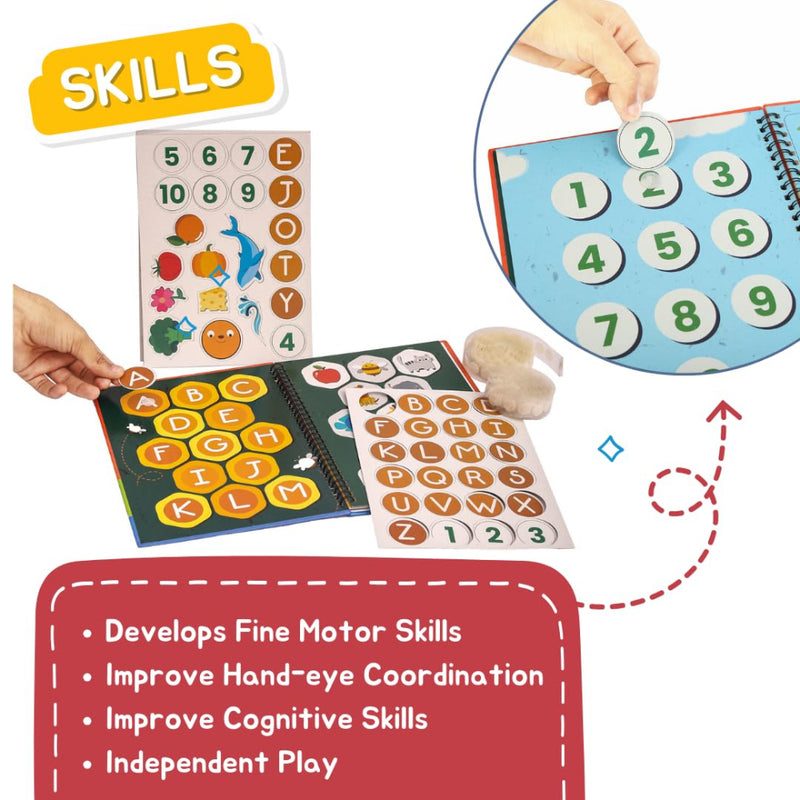 CocoMoco Kids My Preschool Busy Book