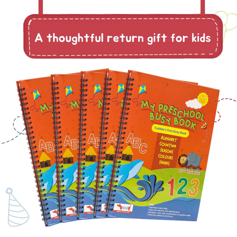 CocoMoco Kids My Preschool Busy Book