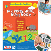 CocoMoco Kids My Preschool Busy Book