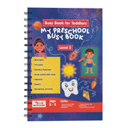 CocoMoco Kids My Preschool Busy Book for Toddlers Level 2