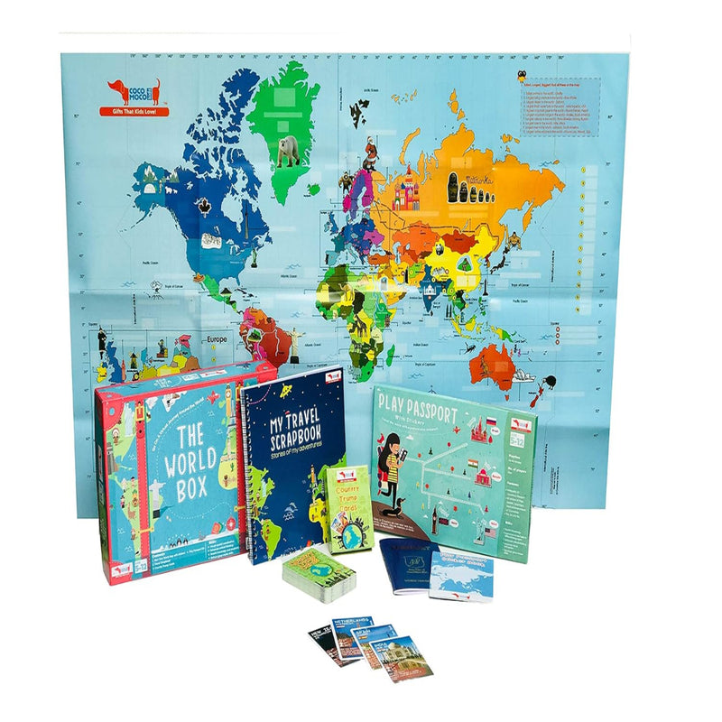 CocoMoco Kids The World Box