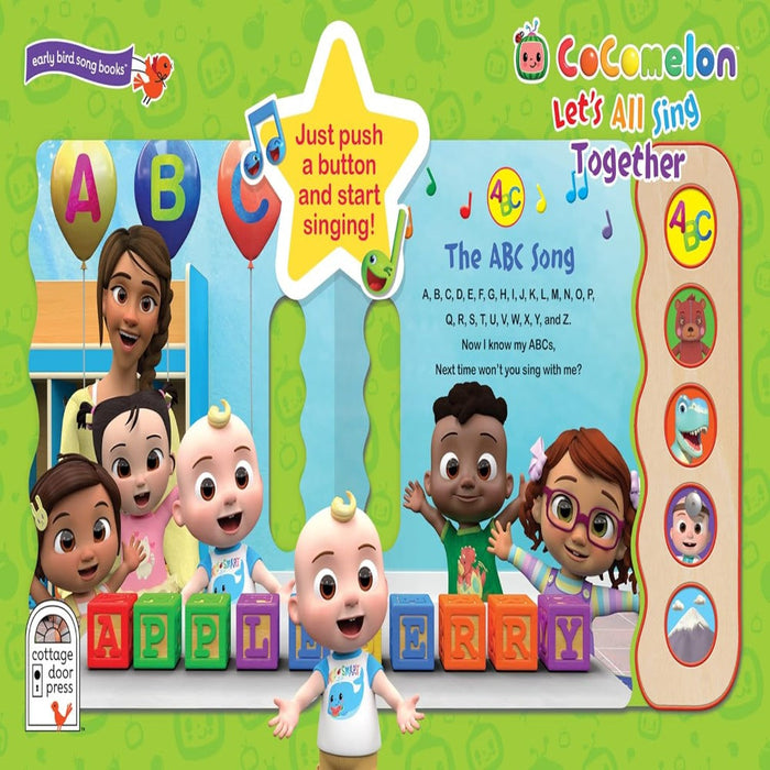 Cocomelon Let's All Sing Together-Sound Book-RBC-Toycra