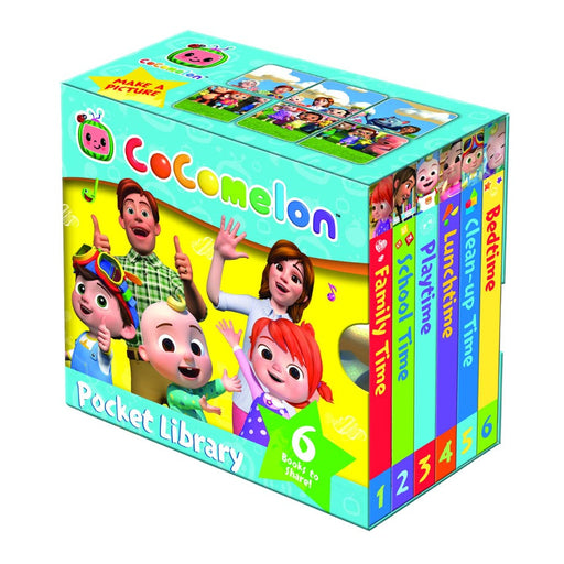 Cocomelon Pocket Library-Board Book-Hc-Toycra