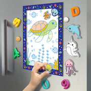 Colour-Me Magnet Colouring Book