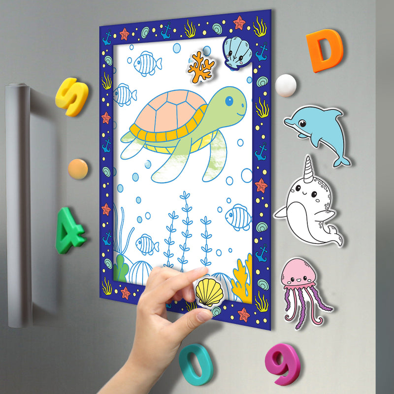 Colour-Me Magnet Colouring Book