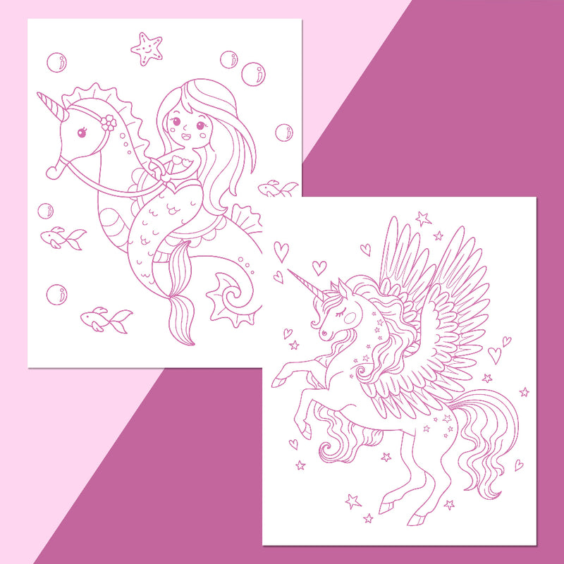 Colour-Me Magnet Colouring Book