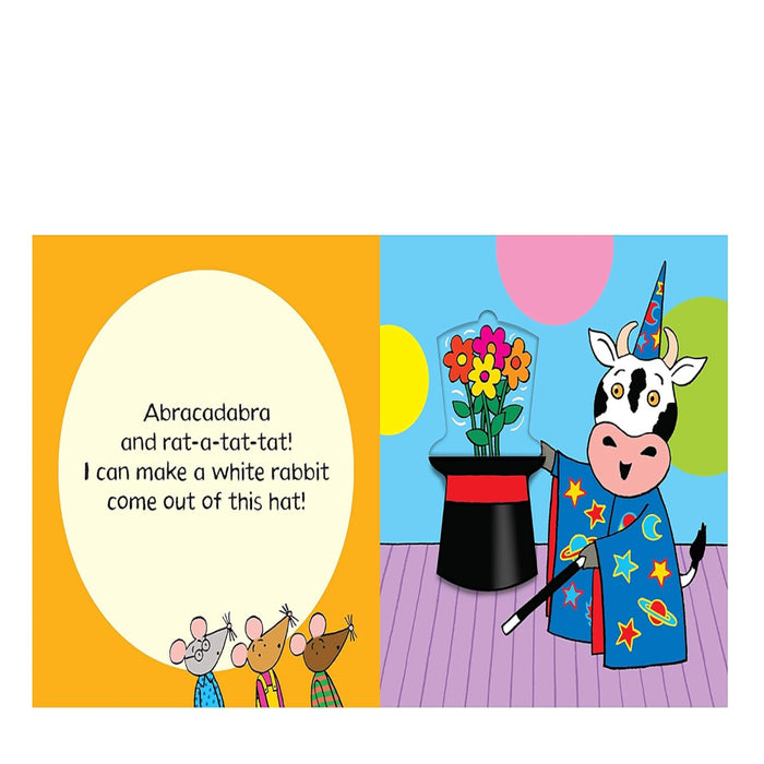 Conjuror Cow-Board Book-Pan-Toycra