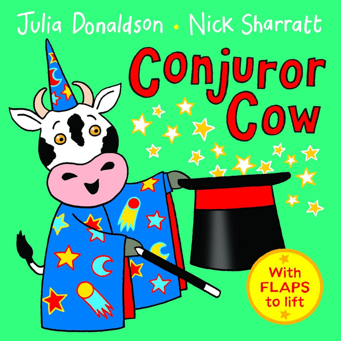 Conjuror Cow-Board Book-Pan-Toycra