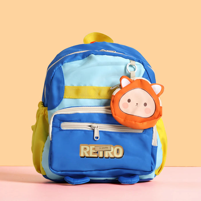 Cool Kids' Retro School Bag with Adorable Coin Pouch-Backpack-Bright International-Toycra