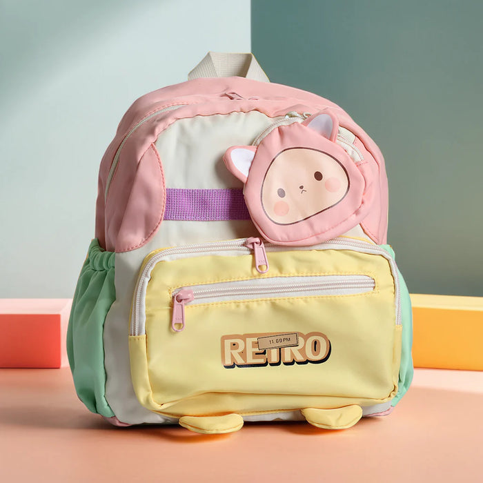 Cool Kids' Retro School Bag with Adorable Coin Pouch-Backpack-Bright International-Toycra