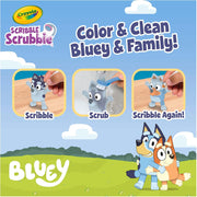 Crayola 3ct Scribble Scrubbie Bluey