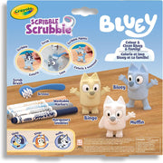 Crayola 3ct Scribble Scrubbie Bluey