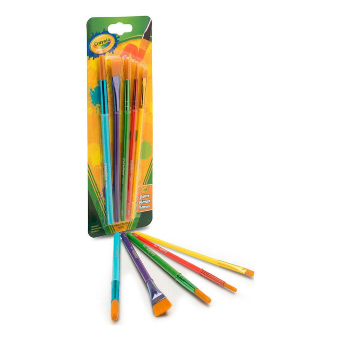 Crayola Brushes, 5 Count-Arts & Crafts-Crayola-Toycra