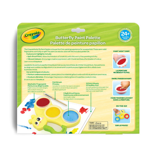 Crayola Butterfly Paint Palette-Arts & Crafts-Crayola-Toycra