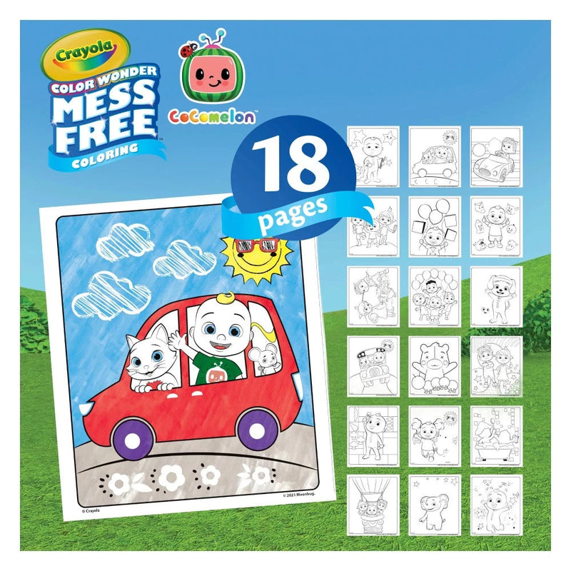 Crayola Color Wonder Mess Free Coloring Pages & Mini Markers
