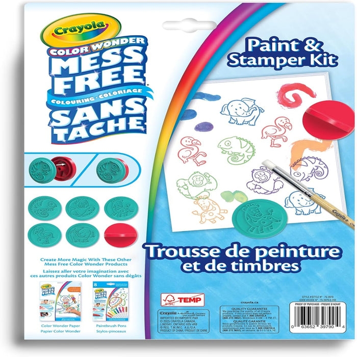 Crayola Color Wonder Mess-Free Paint & Stamper Kit-Arts & Crafts-Crayola-Toycra