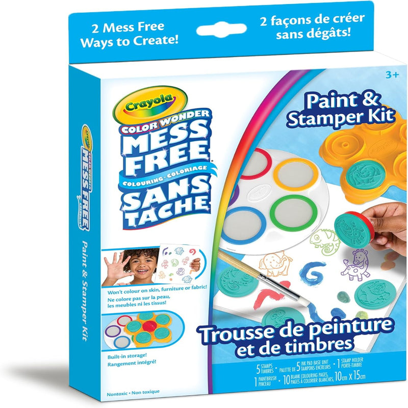 Crayola Color Wonder Mess-Free Paint & Stamper Kit