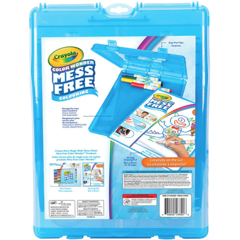 Crayola Color Wonder Mess Free Stow & Go Travel Kit