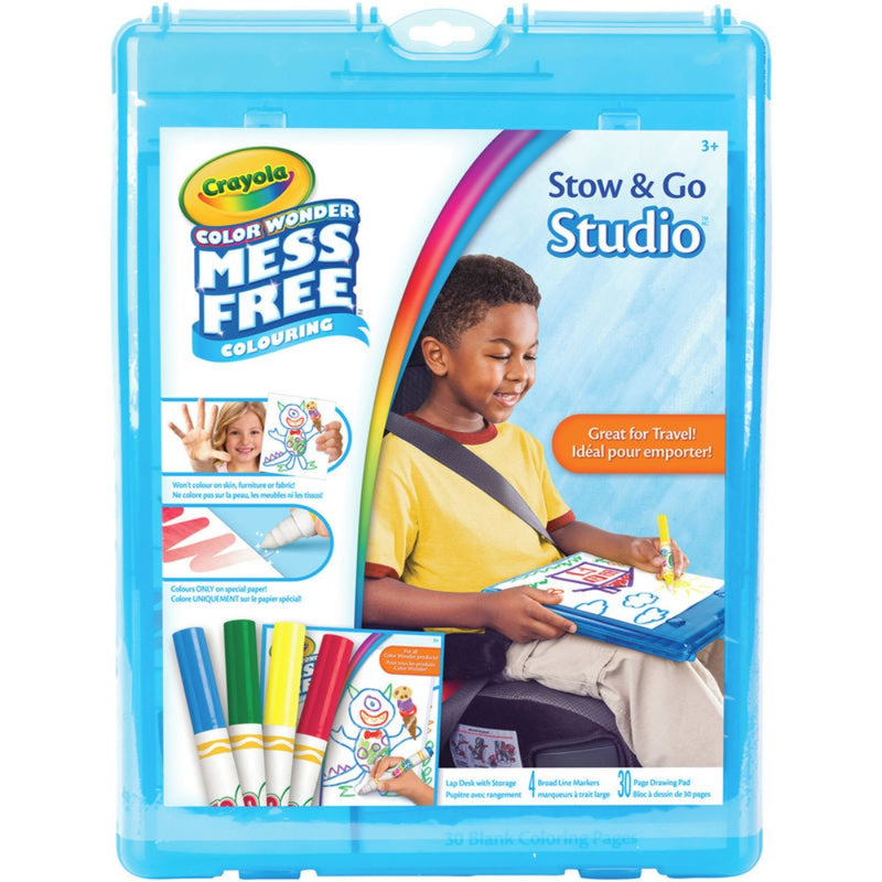 Crayola Color Wonder Mess Free Stow & Go Travel Kit