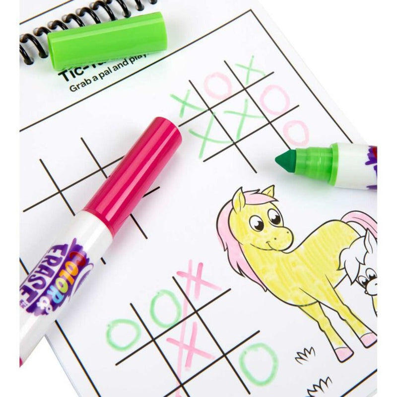 Crayola Color and Erase Reusable Activity Pad with Markers